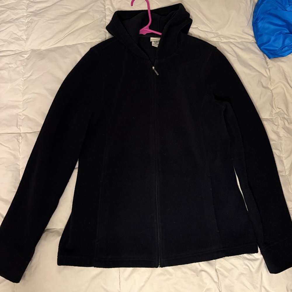 Women's Black Hooded Jacket